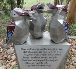 Kookaburra sculpture on Mt Coot-tha